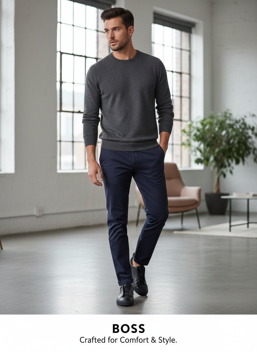 BossMotion Modern Style Comfort Steps Men Slip on Sneakers - Image 13