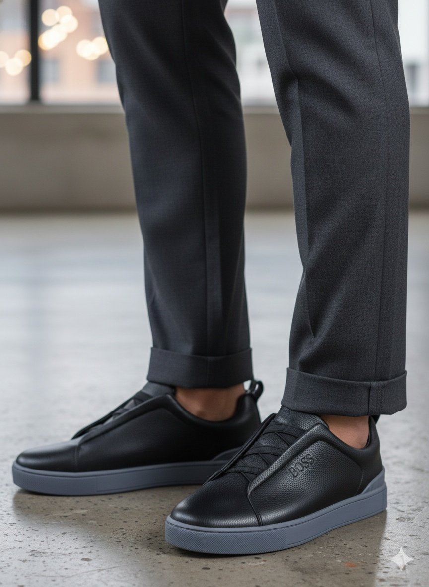 BossMotion Modern Style Comfort Steps Men Slip on Sneakers - Image 17