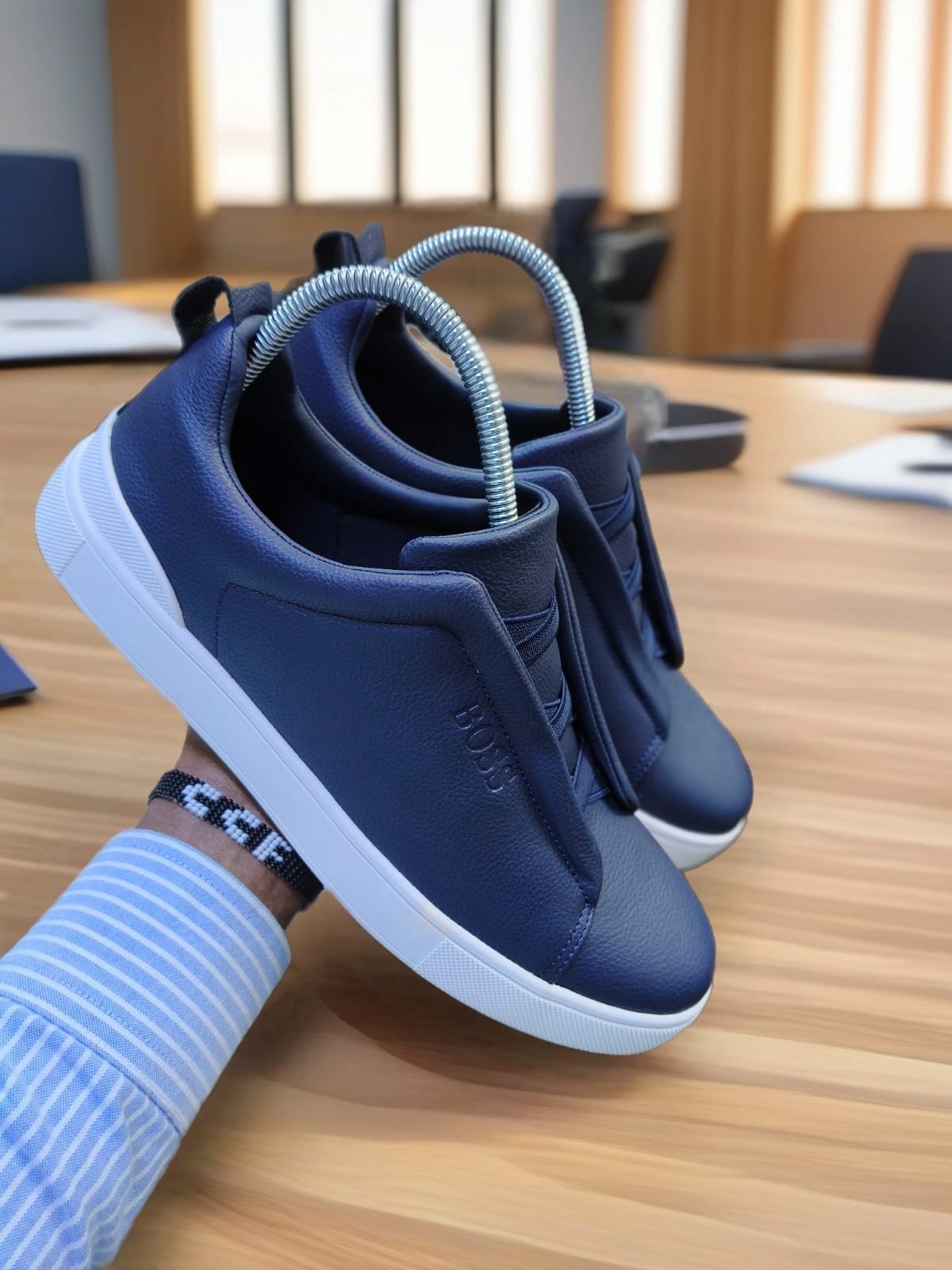 BossMotion Modern Style Comfort Steps Men Slip on Sneakers - Image 20