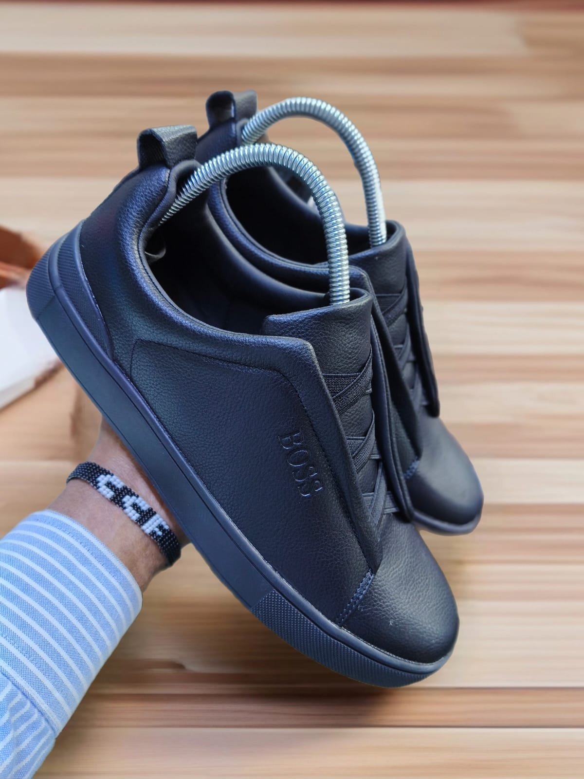 BossMotion Modern Style Comfort Steps Men Slip on Sneakers - Image 21