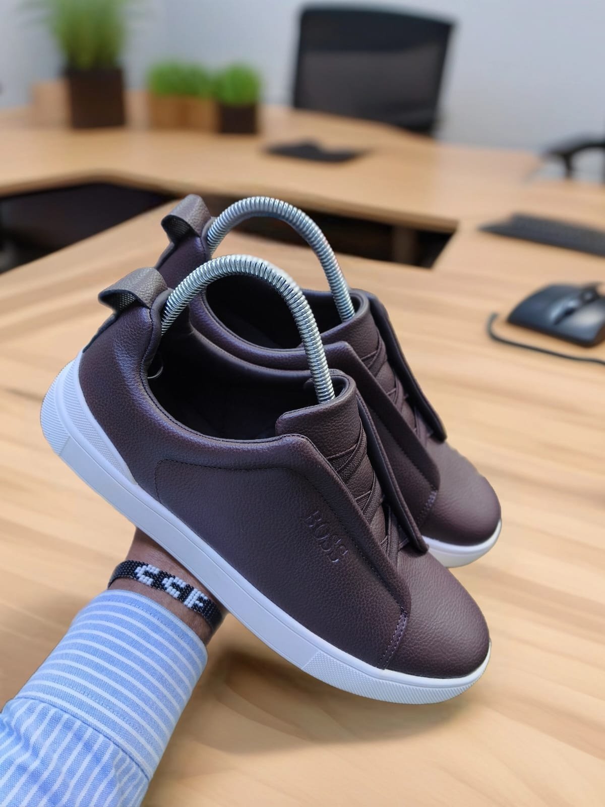 BossMotion Modern Style Comfort Steps Men Slip on Sneakers - Image 22