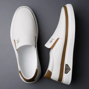Tolypach New Fashion Premium Comfortable Non-Slip Spring Flat Menâs Casual Slip-On Loafers