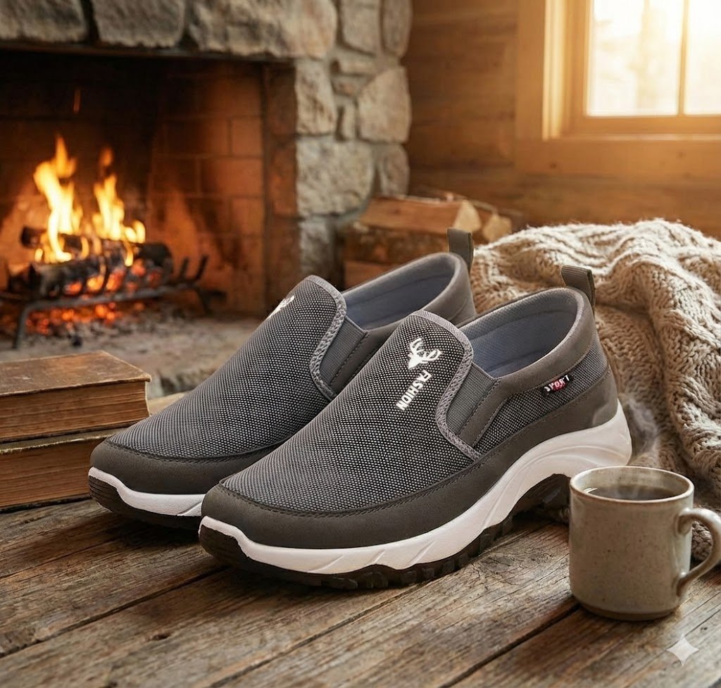 Deer Fashion FeatherLite Men’s All-Day Comfort ArchSupport Shoes - Image 4