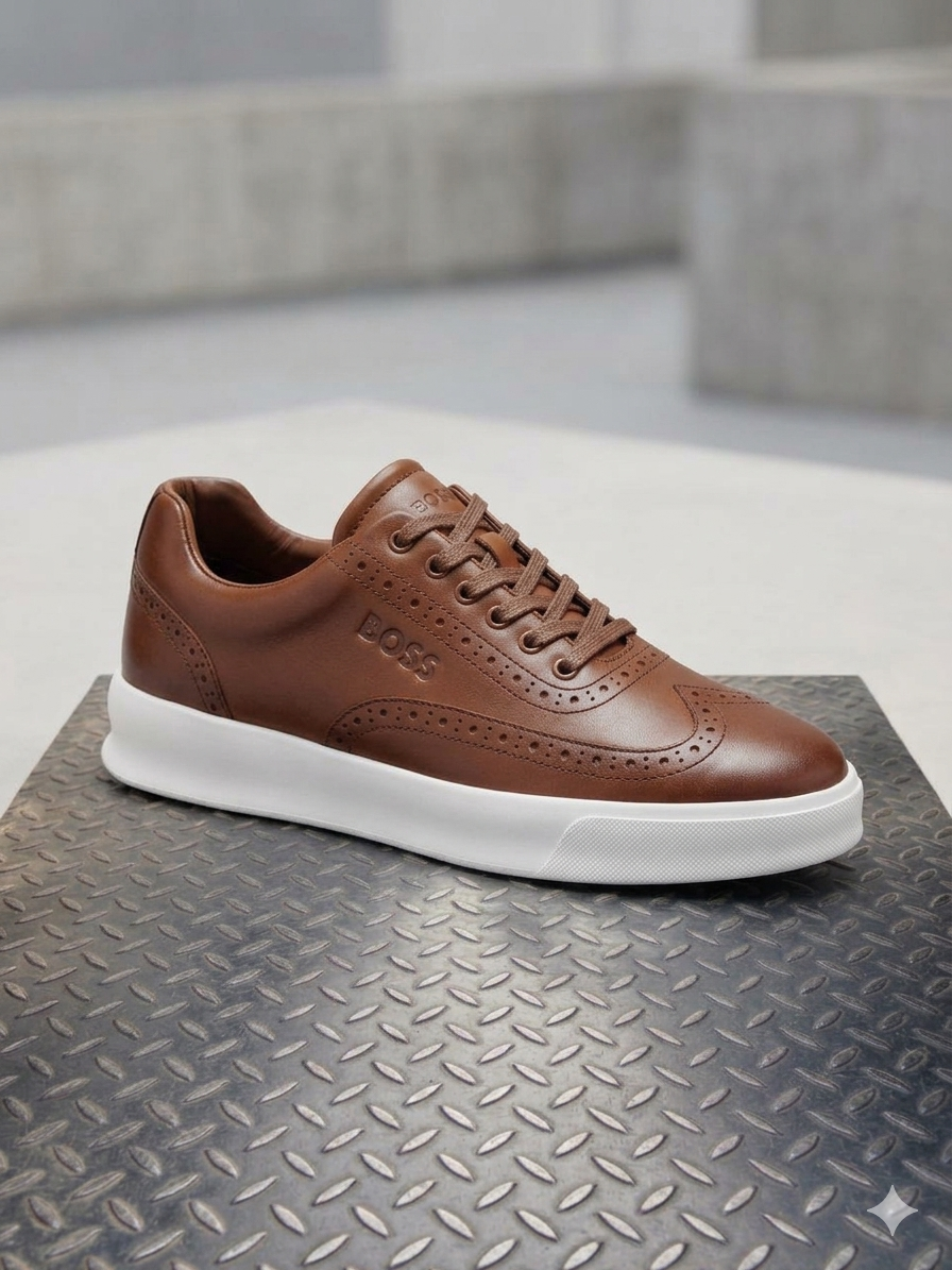 The BOSS Brogue Sneaker - Image 9