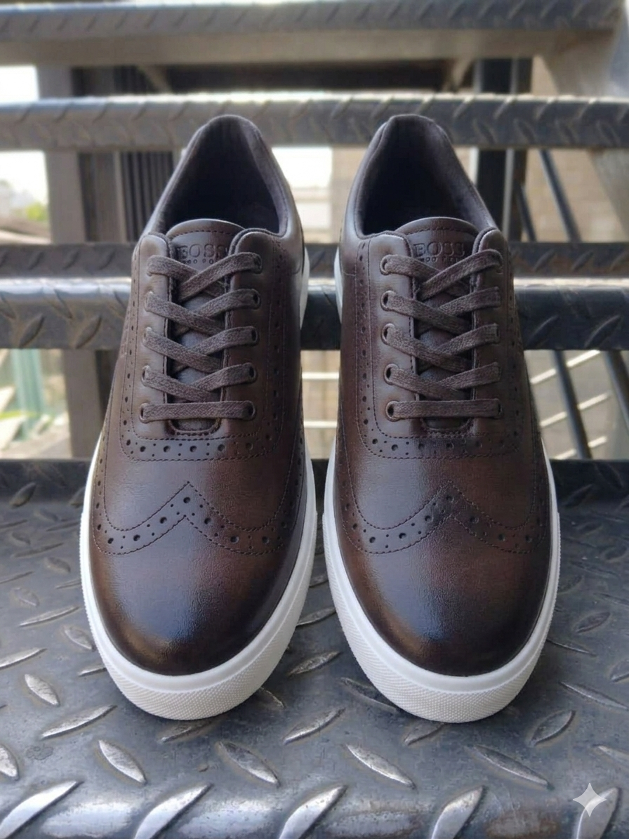 The BOSS Brogue Sneaker - Image 7