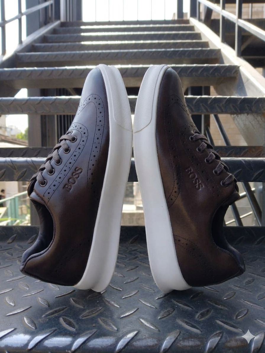 The BOSS Brogue Sneaker - Image 8