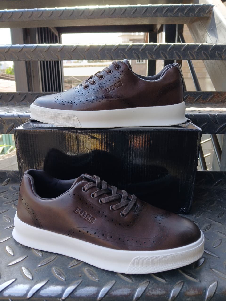 The BOSS Brogue Sneaker - Image 3