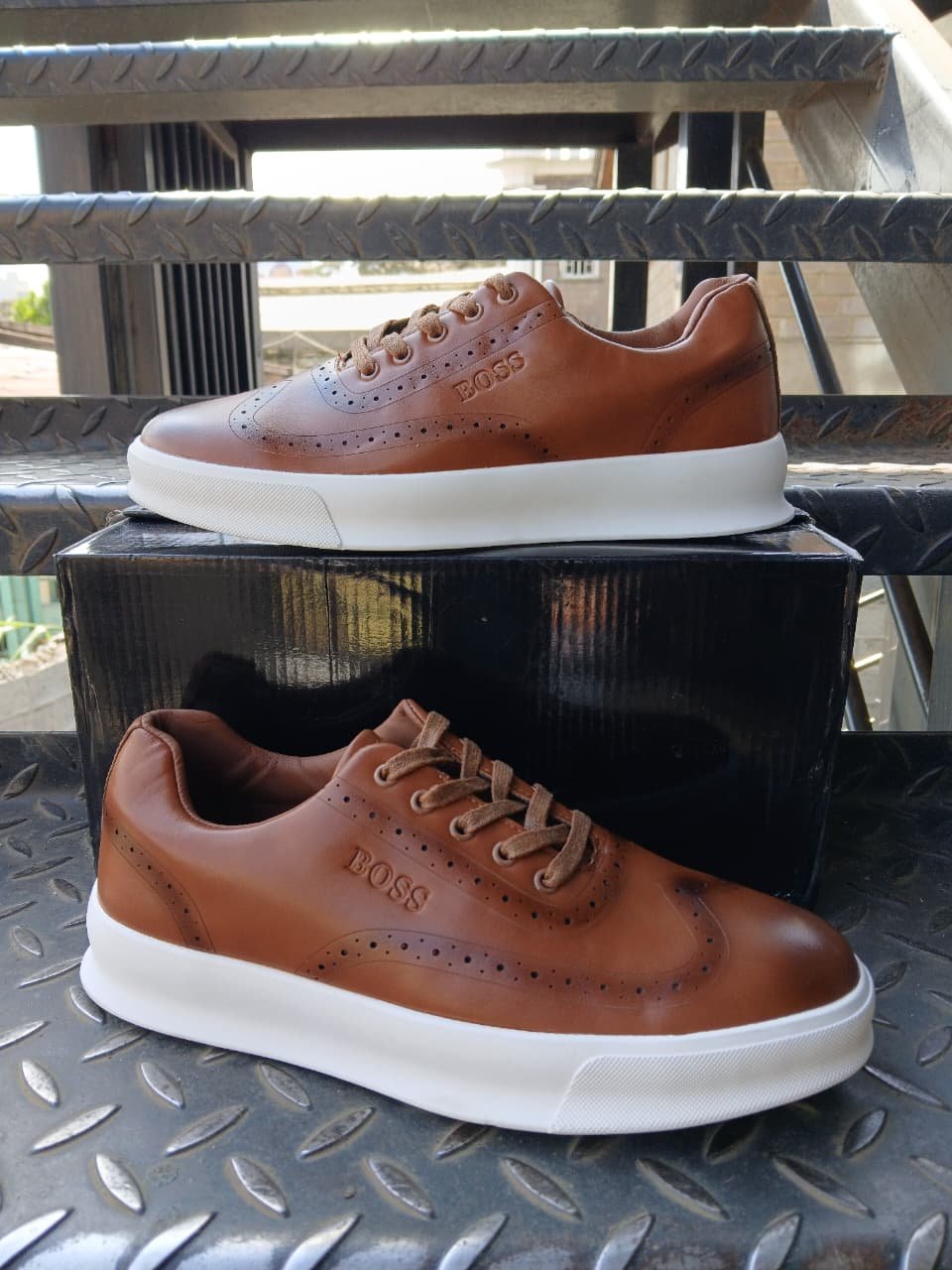 The BOSS Brogue Sneaker - Image 4
